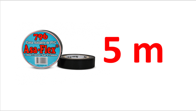 CINTA AISLANTE 796 ASA-FLEX 5 YDS ECO.