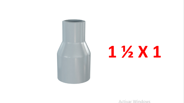 REDUCCION 1 1/2A1" PVC AGUA