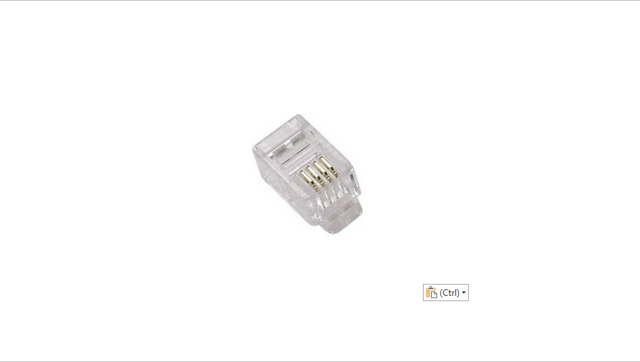 CONECTOR RJ9 4 VIAS