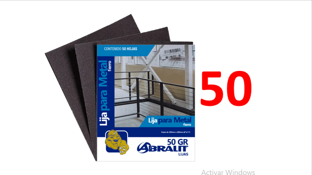 LIJA 50 METAL ABRALIT