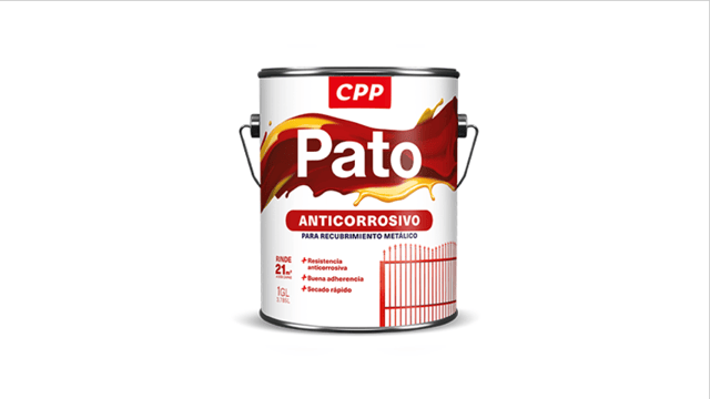ANTICORROSIVO ROJO OXIDO CPP PATO 1GL