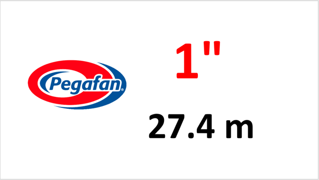 MASKING TAPE 1" X 30 YARDAS PEGAFAN 550