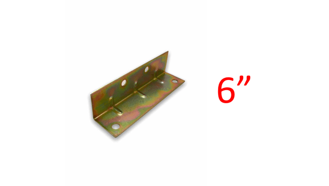 ANGULO CAMA 6" JUEGO X 4