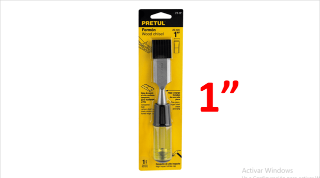 FORMON 1" MADERA PRETUL 21668