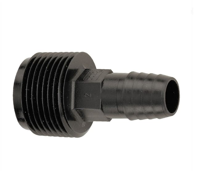 ADAPTADOR 1/2"A 3/4 PVC ASPERSOR NEGRO