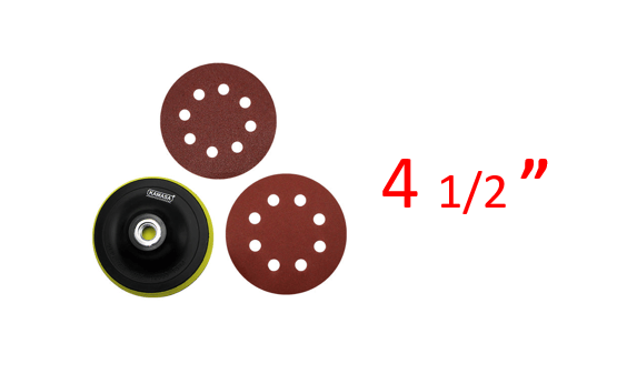 LIJA PLATO 4" X5 UN. DT315 DELTA