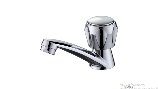 LLAVE LAVATORIO CROMADO PVC ECO