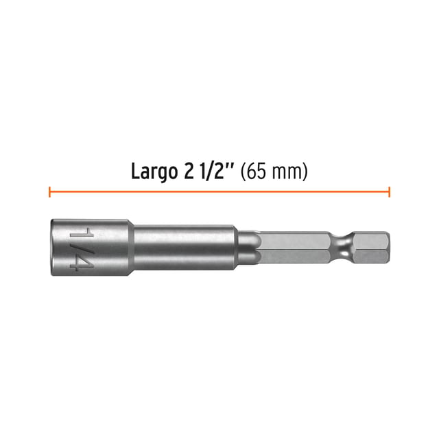 ADAPTADOR MAGNETICO 1/4 TRUPER 12939