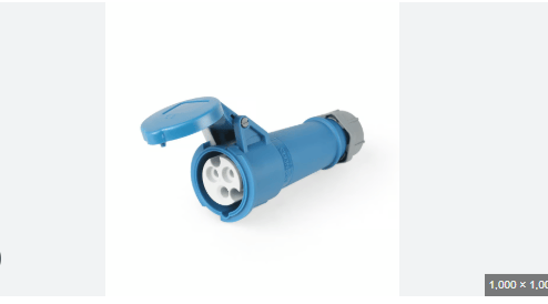 ENCHUFE INDUSTRIAL HEMBRA MENEKE AZUL "O"