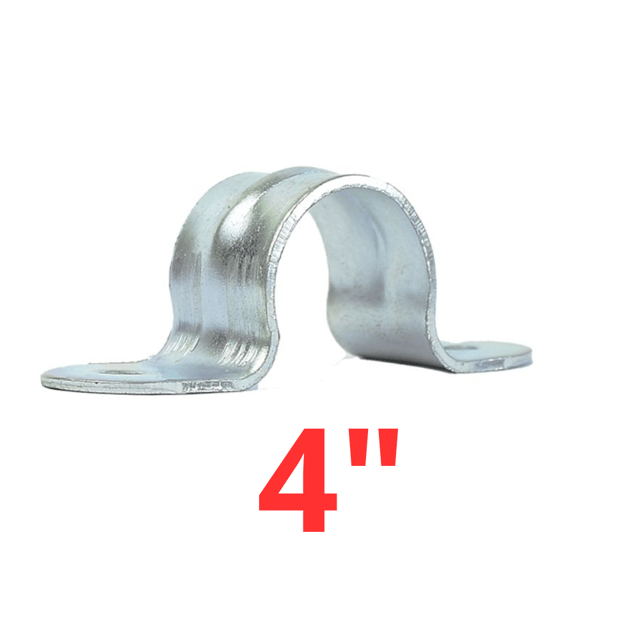 ABRAZADERA 4" 2 OREJAS AGUA {{