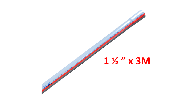 TUBO 1"1/2X3M SEL LUZ NICOLL