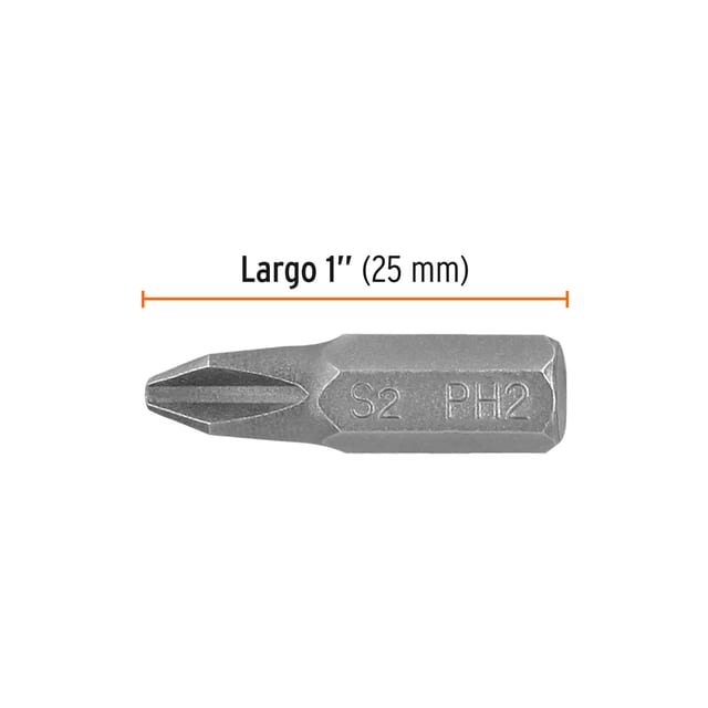 PUNTA DESTORNILLADOR PH2 1" TRUPER 12141