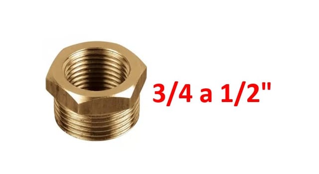 BUSHING 3/4 X 1/2 BRONCE