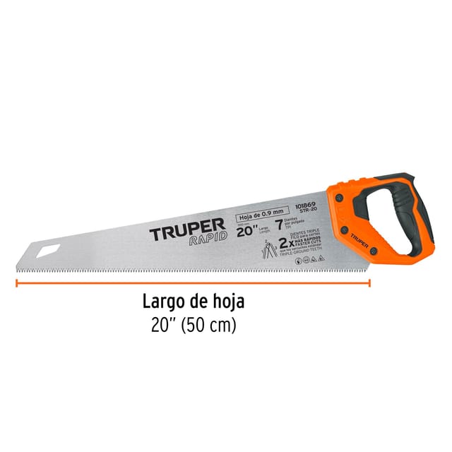 SERRUCHO 20" 7 DPP TRUPER 101869