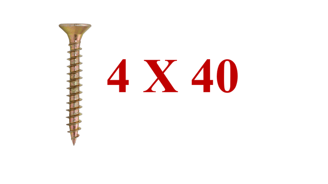 TORNILLO 4X40 SPACK