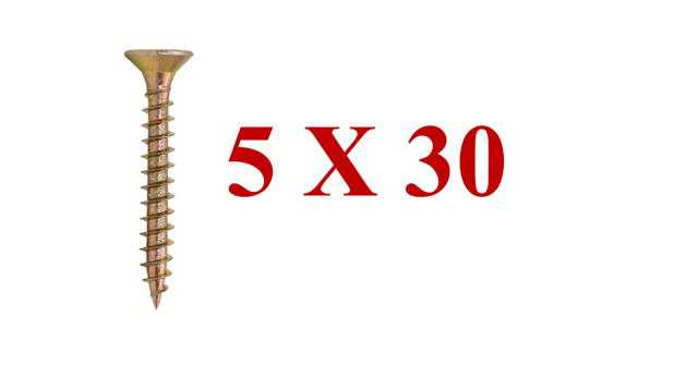 TORNILLO 5X30 SPACK