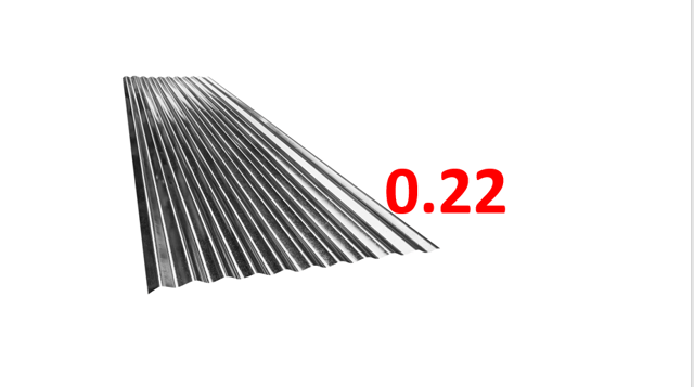 CALAMINA 0.22X3.60 ACEROS AREQUIPA