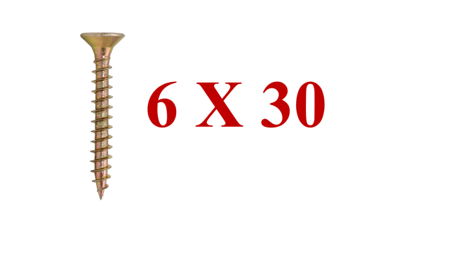 TORNILLO 6X30 CHIPBOARD SPACK