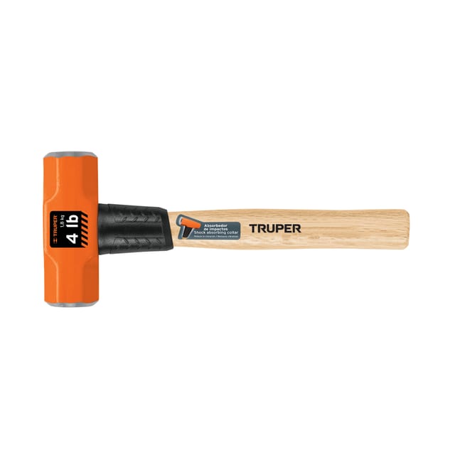 COMBA 4 LIBRAS MANGO MADERA 12" TRUPER 16508