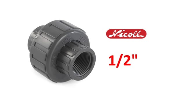 UNION UNIVERSAL 1/2" GRIS NICOLL