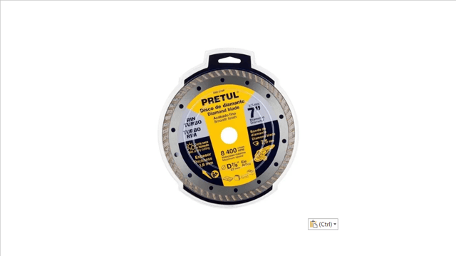 DISCO CONCRETO 7" RIN PRETUL 27018