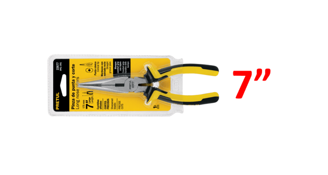 ALICATE PUNTA 7" PRETUL 22677