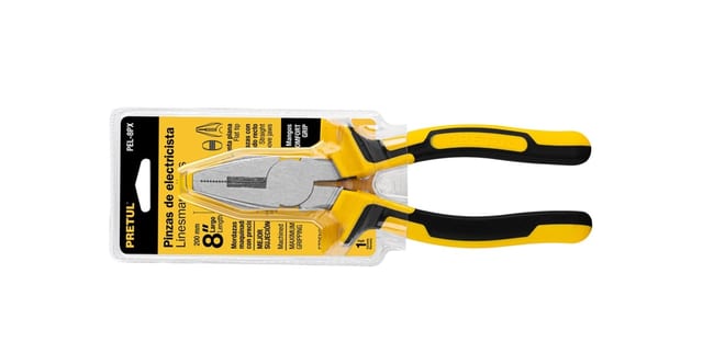 ALICATE UNIVERSAL 8" PRETUL 22674