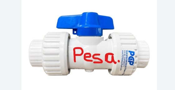 VALVULA ESFERICA 1/2" C/UNION UNIVERSAL PCP (3029) O