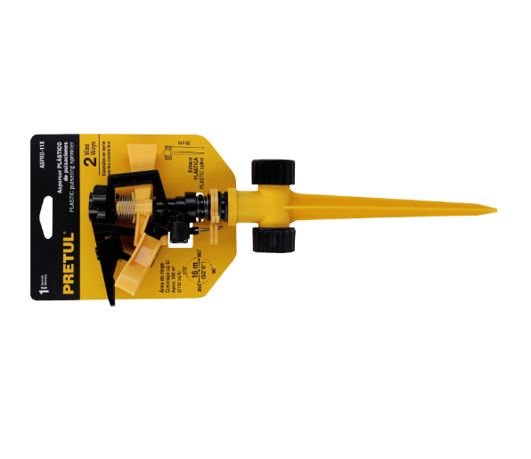 ASPERSOR PVC 14 CM. 2 VIAS PRETUL 20060