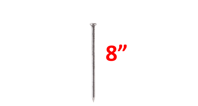 CLAVO 8" ALBAÑIL
