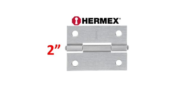 BISAGRA 2"X1 1/2 ACERO HERMEX 43187