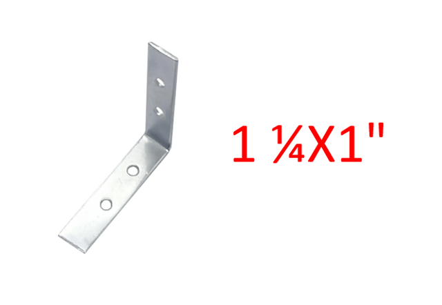 ANGULO CAJON 2"X1" 4 HUECOS RECT. PESADO