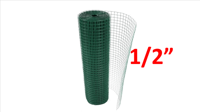MALLA METALICA 1/2 PLAST VERDE LIVIANA