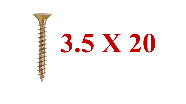 TORNILLO 3.5X20 SPACK