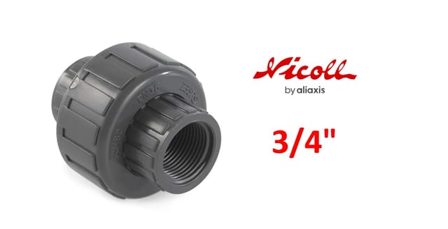 UNION UNIVERSAL 3/4" C/R NICOLL /OTROS