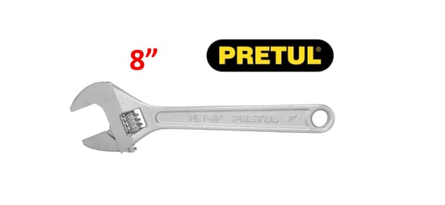 LLAVE FRANCESA 8" PRETUL 21815