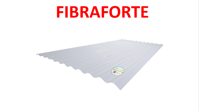 CALAMINA TRASLUCIDA 3.60 MT .84MM FIBRAFORTE