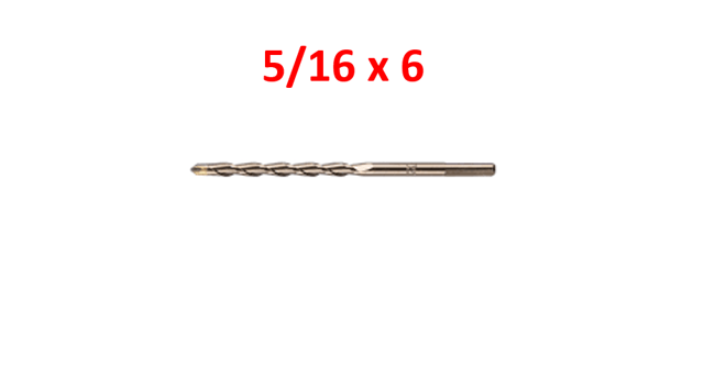 BROCA CONCRETO 5/16X6" TRUPER 11215
