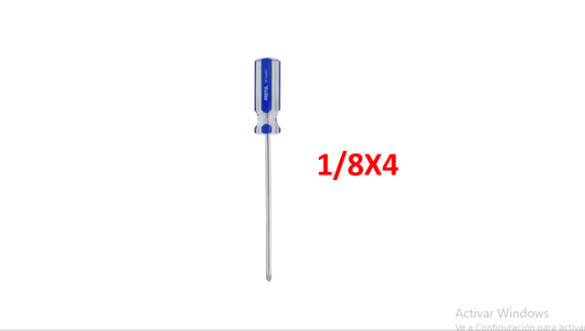 DESARMADOR ESTRELLA 1/8*4" PRETUL 14055
