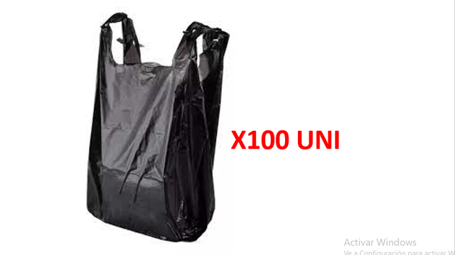BOLSA CHEQUERA 16X19 N X100UN ECON