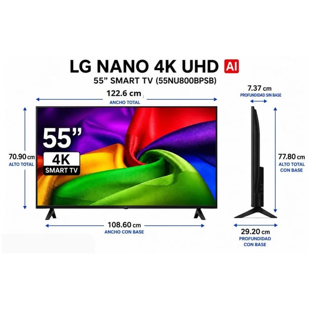 TV LG 55 55NU800BPSB