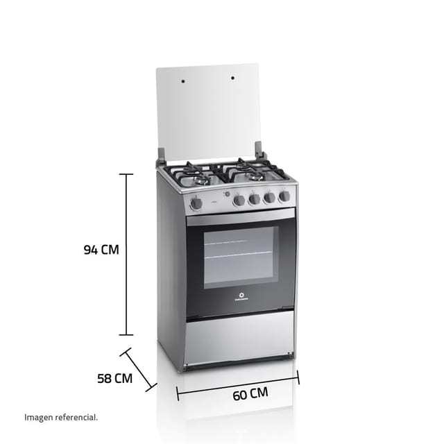 COCINA INDURAMA VIENA 4H 60 CM