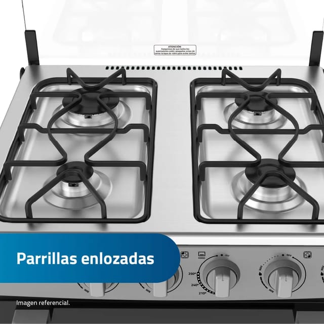 COCINA INDURAMA VERNET 4H 60 CM