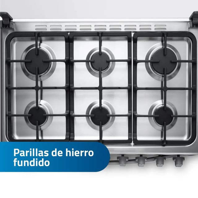 COCINA INDURAMA CATALUÑA 6H 80 CM
