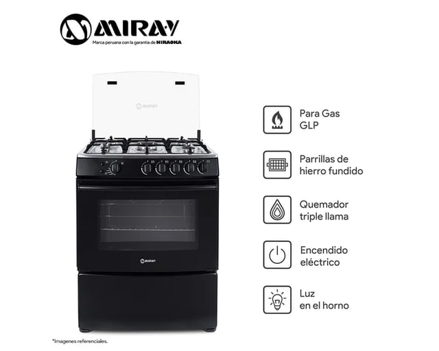 COCINA MIRAY 5H 76 CM GIRASOL PLUS