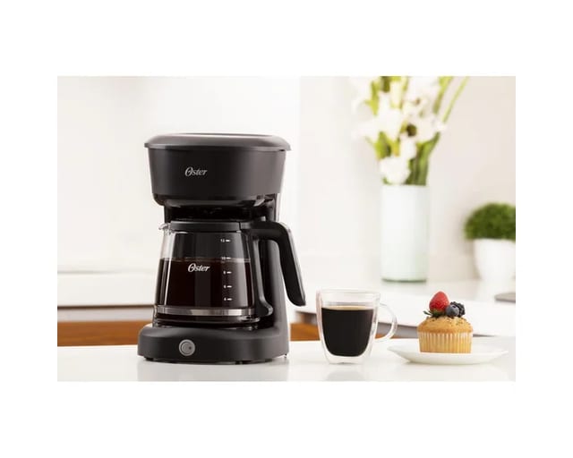 CAFETERA OSTER 12 TAZAS NEGRO BVSTDCS121B053