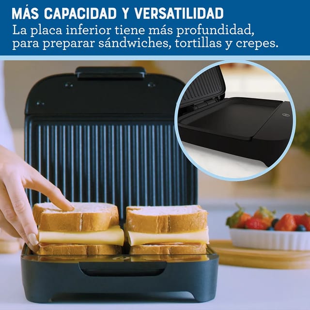 SANDWICHERA OSTER NEGRO HONDO CKSTSM400053