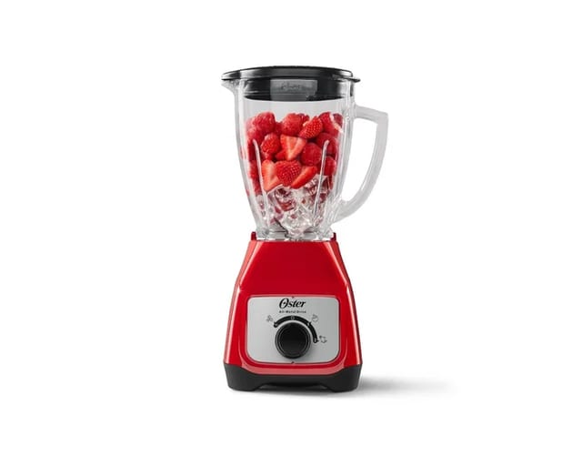 LICUADORA OSTER 550W 4 VLC ROJO BLSTKAGRRD053 OSTER