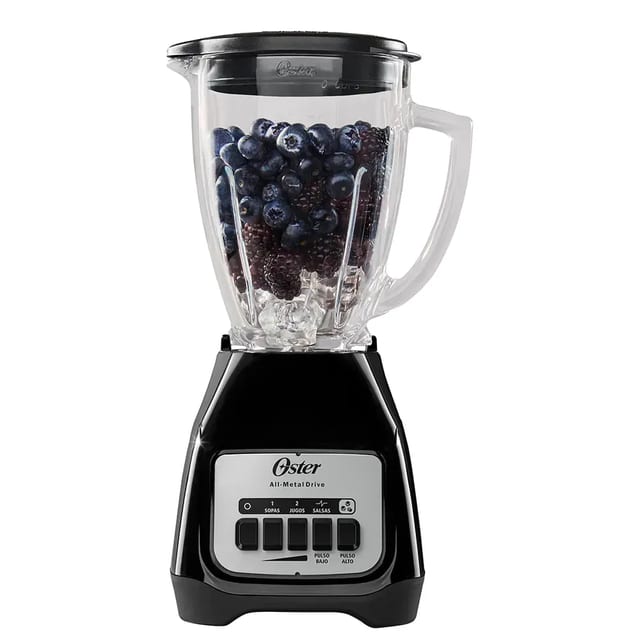 LICUADORA OSTER 550W 4 VLC NEGRO BLSTKAGBPB053