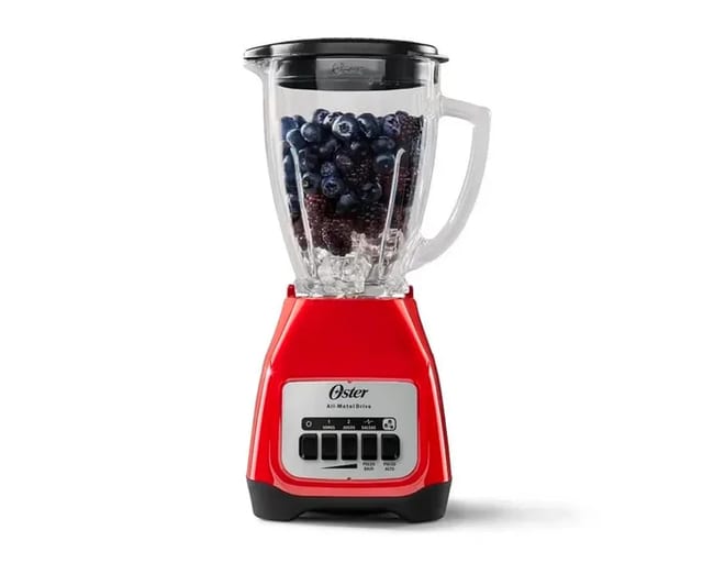 LICUADORA OSTER 550W 4 VLC ROJO BLSTKAGRPB053